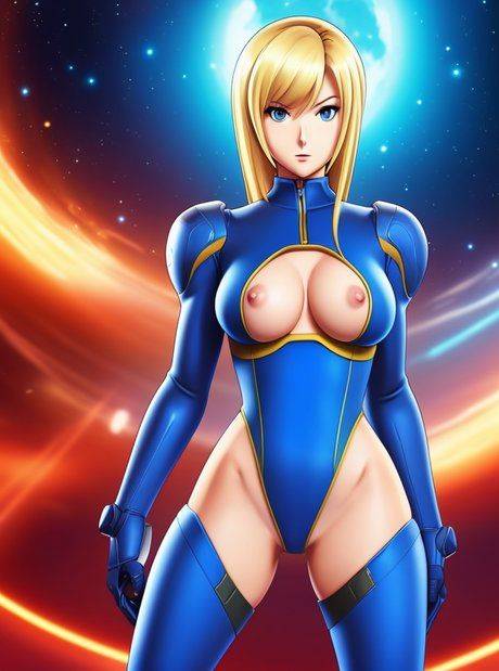 Porn Pics AI Zero Suit Samus - #7