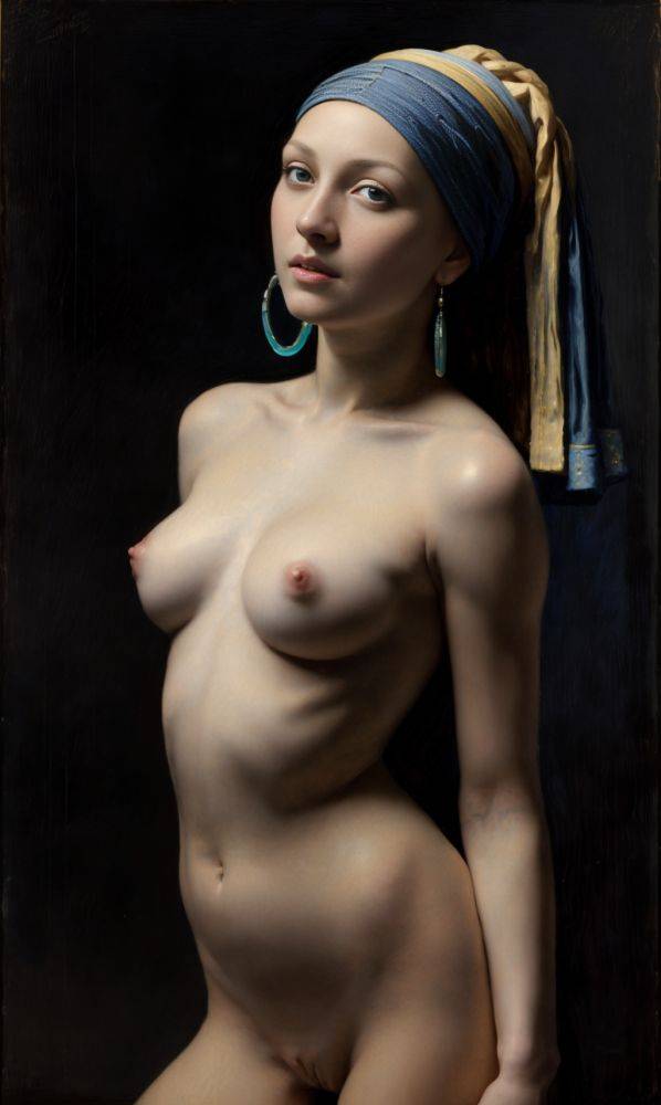 Naughty Girl with a Pearl Earring - #7