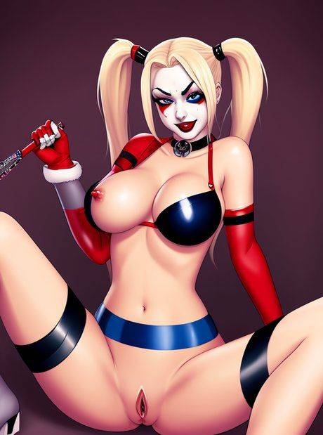 Porn Pics AI Harley Quinn - #3