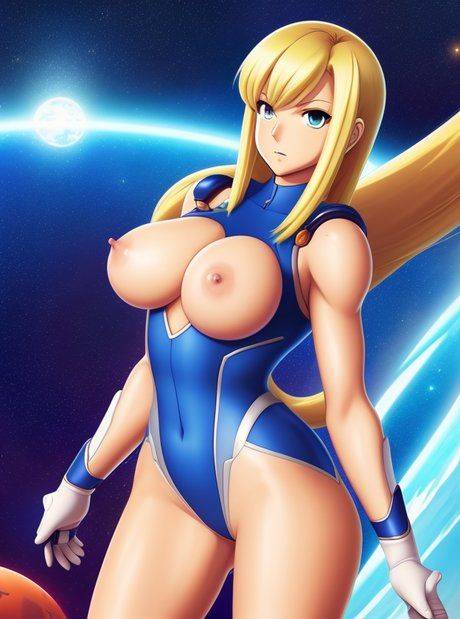 Porn Pics AI Zero Suit Samus - #5