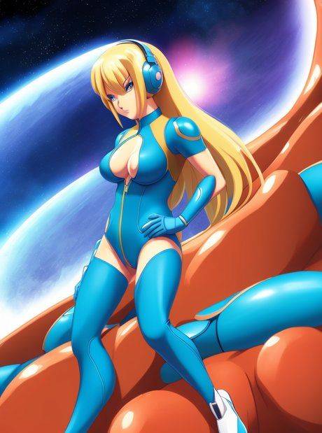 Porn Pics AI Zero Suit Samus - #8