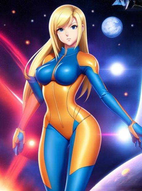 Porn Pics AI Zero Suit Samus - #3