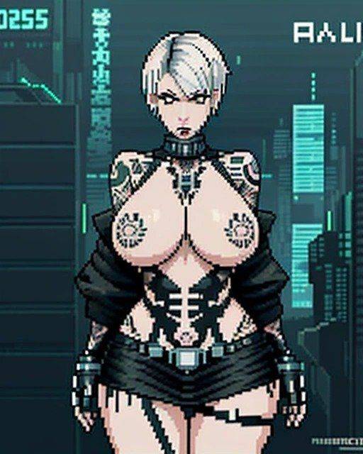 AI ART COLLECTION 43 (CYBERPUNK) - #24