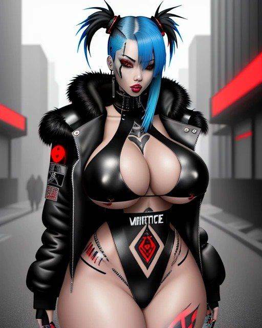 AI ART COLLECTION 44 (CYBERPUNK) - #1