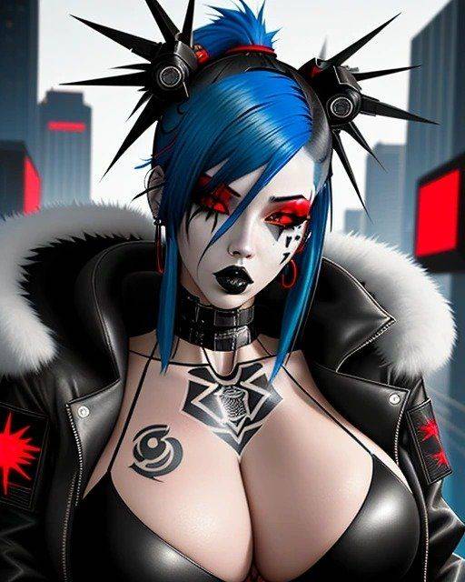 AI ART COLLECTION 44 (CYBERPUNK) - #20