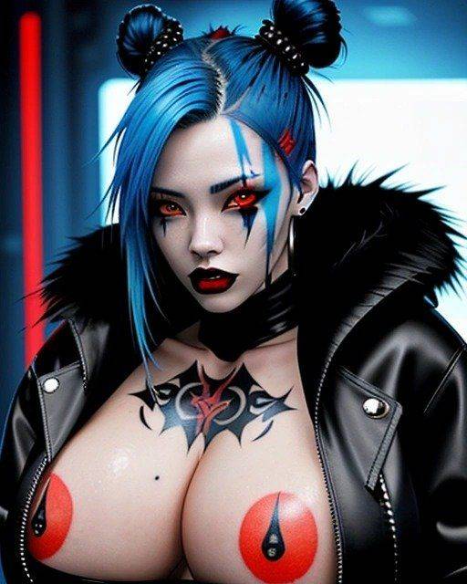 AI ART COLLECTION 44 (CYBERPUNK) - #10