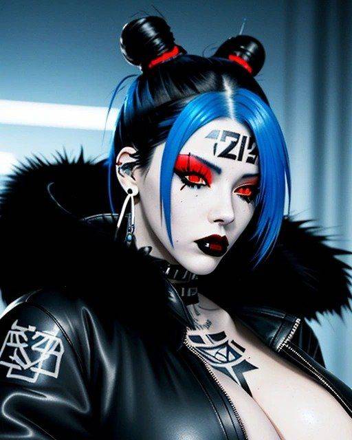 AI ART COLLECTION 44 (CYBERPUNK) - #2