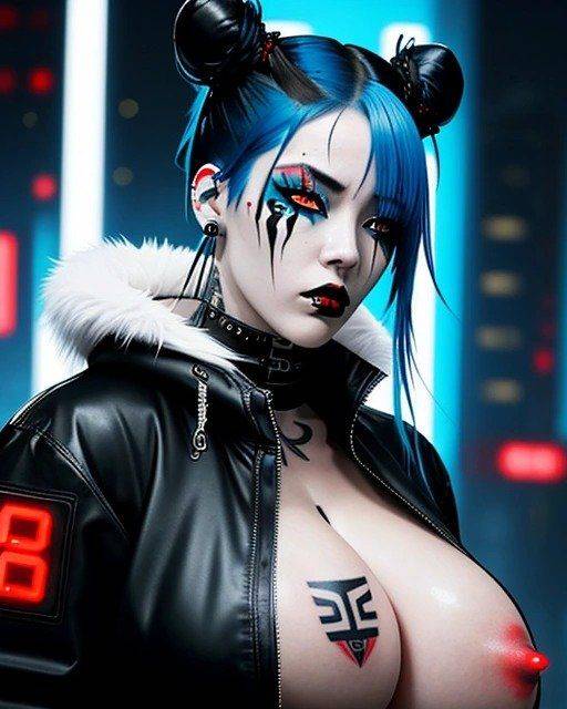 AI ART COLLECTION 44 (CYBERPUNK) - #26