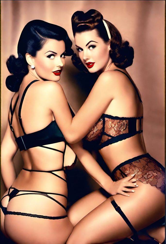 AI 1950s sexy vintage babes - #23