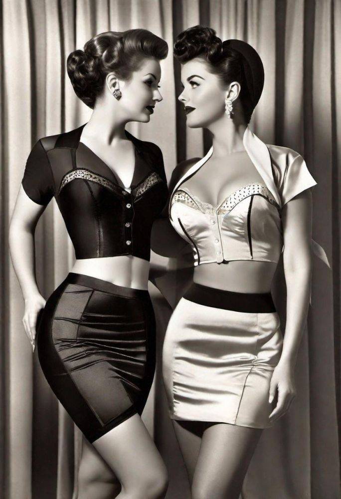 AI 1950s sexy vintage babes - #4