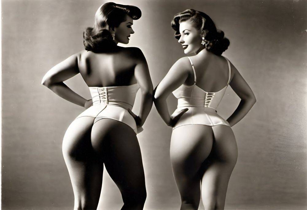 AI 1950s sexy vintage babes - #31