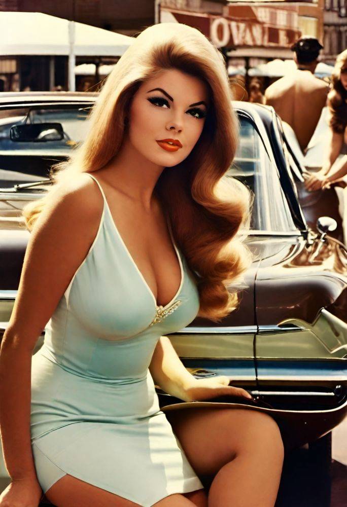 AI 1960s sexy vintage babes - #14
