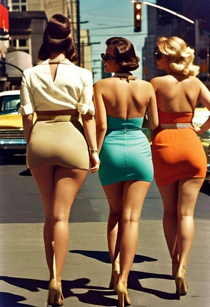 AI 1960s sexy vintage babes - #25