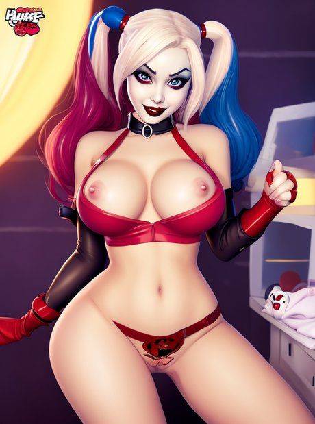 Porn Pics Hentai Harley Quinn - #3