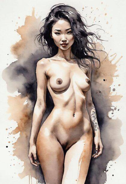 Room for more Watercolour Nudes? - #40