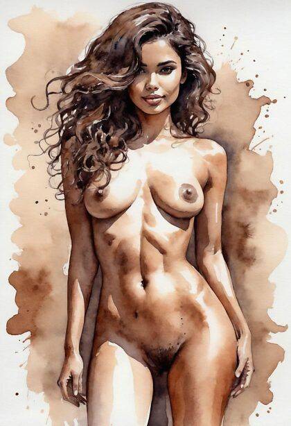 Room for more Watercolour Nudes? - #22