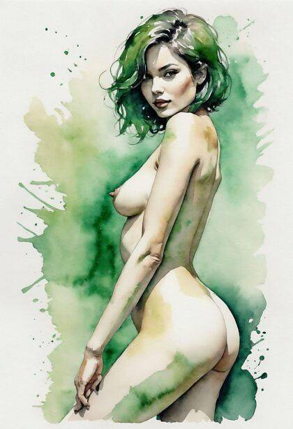 Room for more Watercolour Nudes? - #35