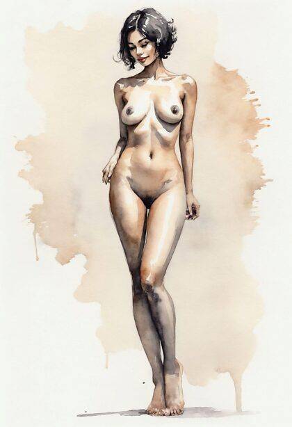 Room for more Watercolour Nudes? - #33