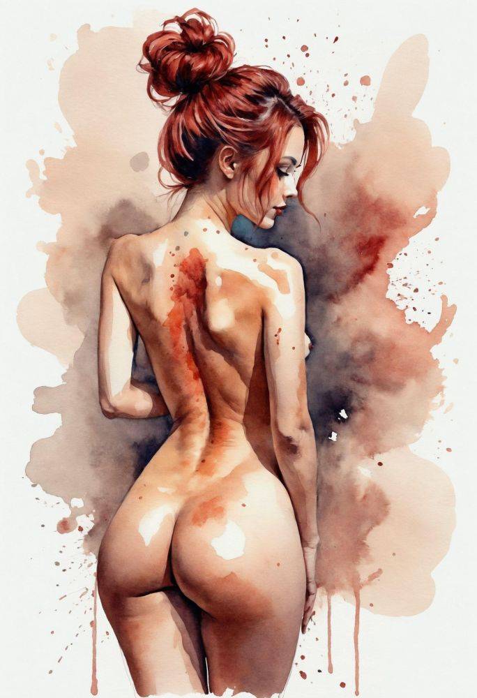 Room for more Watercolour Nudes? - #11