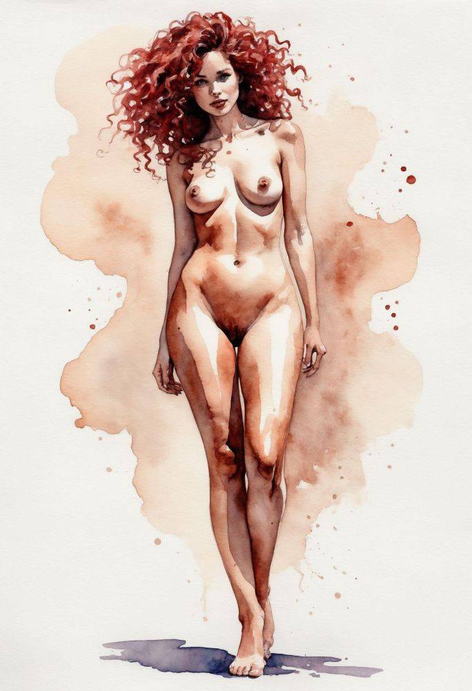 Room for more Watercolour Nudes? - #16