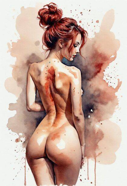 Room for more Watercolour Nudes? - #31