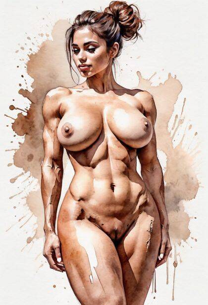 Room for more Watercolour Nudes? - #34