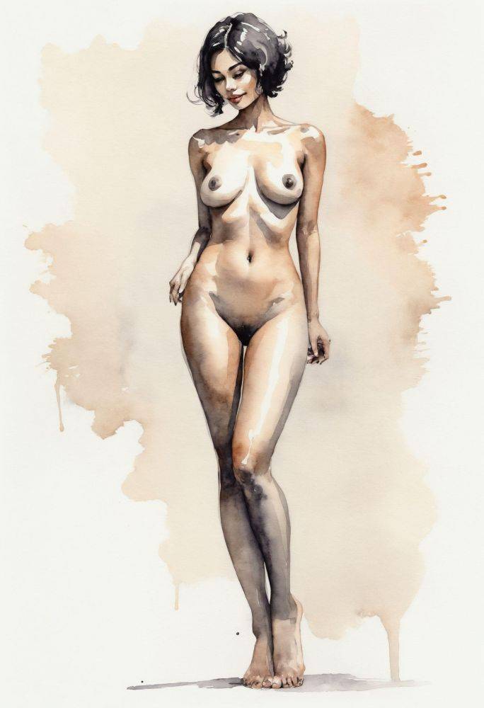 Room for more Watercolour Nudes? - #13