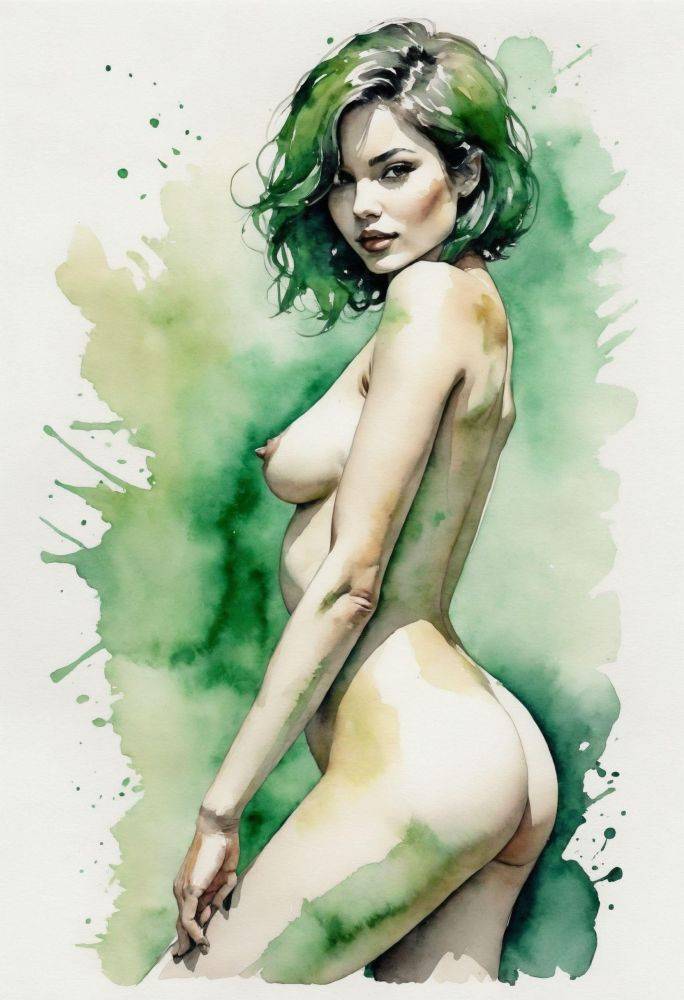 Room for more Watercolour Nudes? - #15