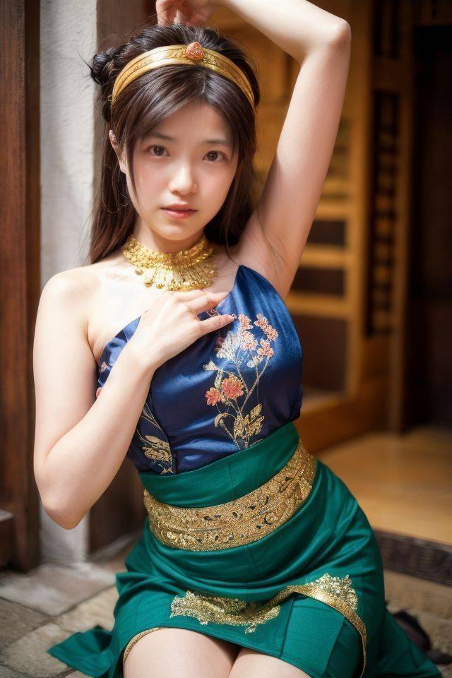 AI Generated Wife World dance costume - #27