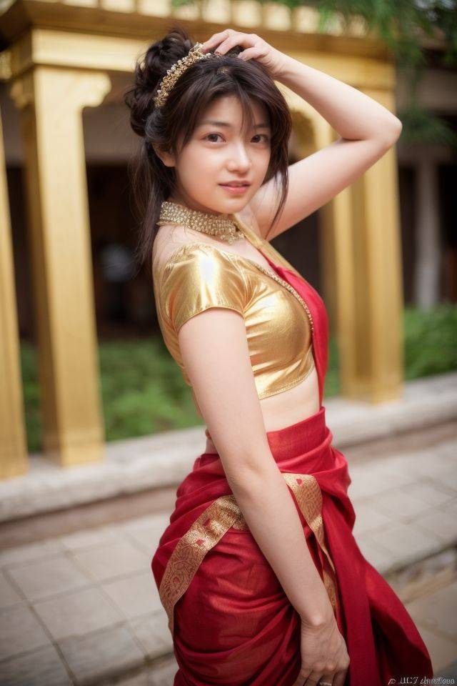AI Generated Wife World dance costume - #31