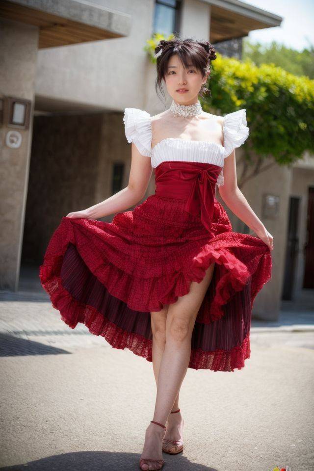 AI Generated Wife World dance costume - #34