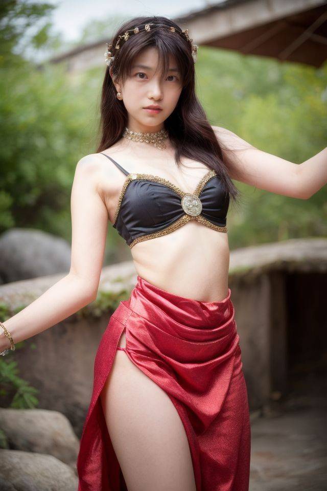 AI Generated Wife World dance costume - #4
