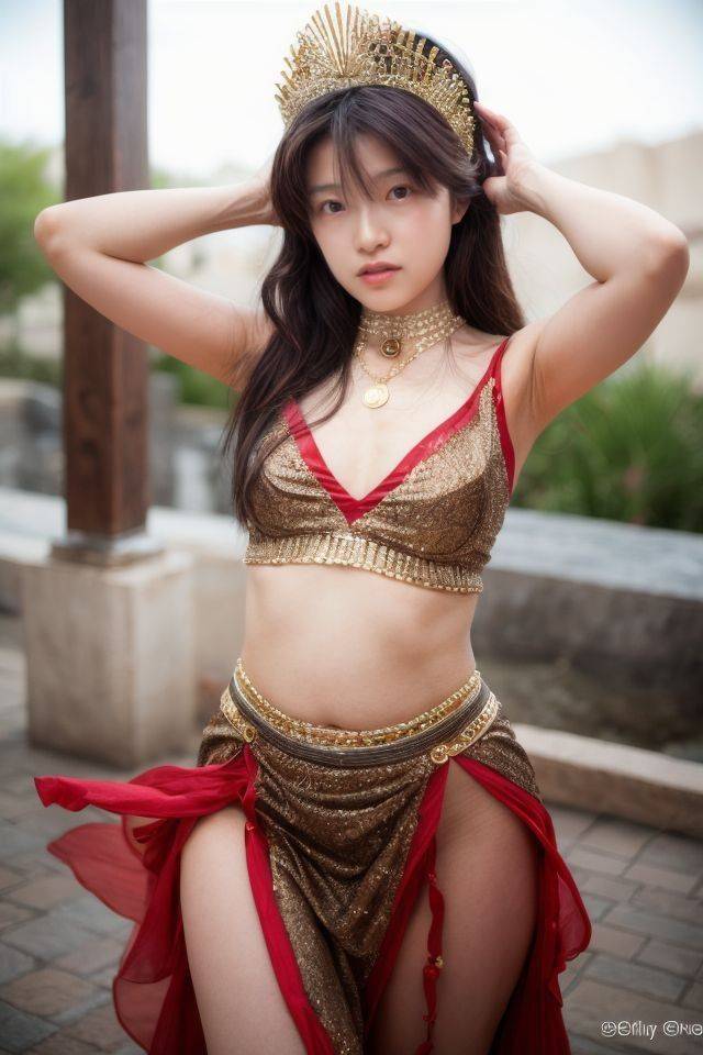 AI Generated Wife World dance costume - #6