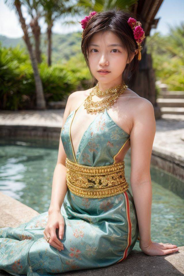 AI Generated Wife World dance costume - #9