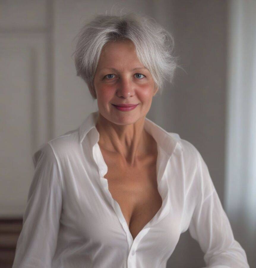 My mom as AI model - #9