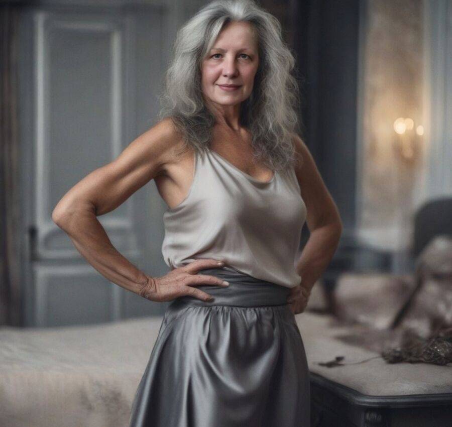 My mom as AI model - #14