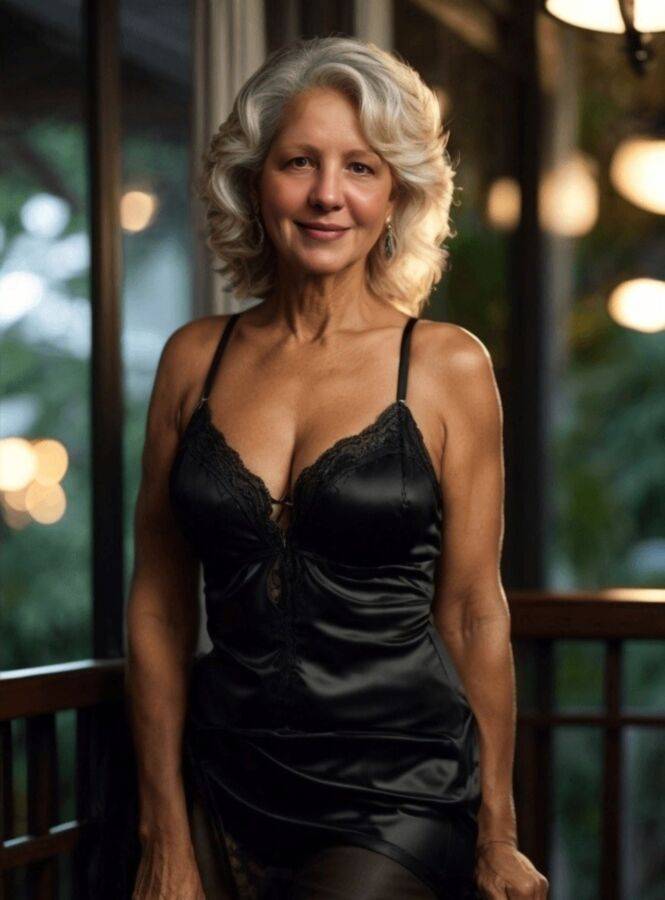 My mom as AI model - #12