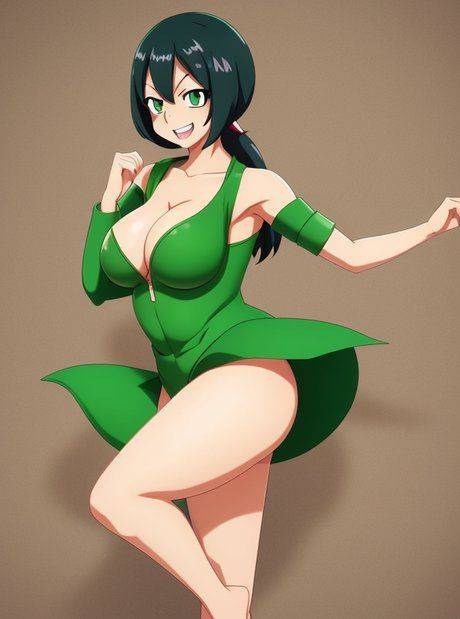 Porn Pics Hentai Tsuyu Asui - #2