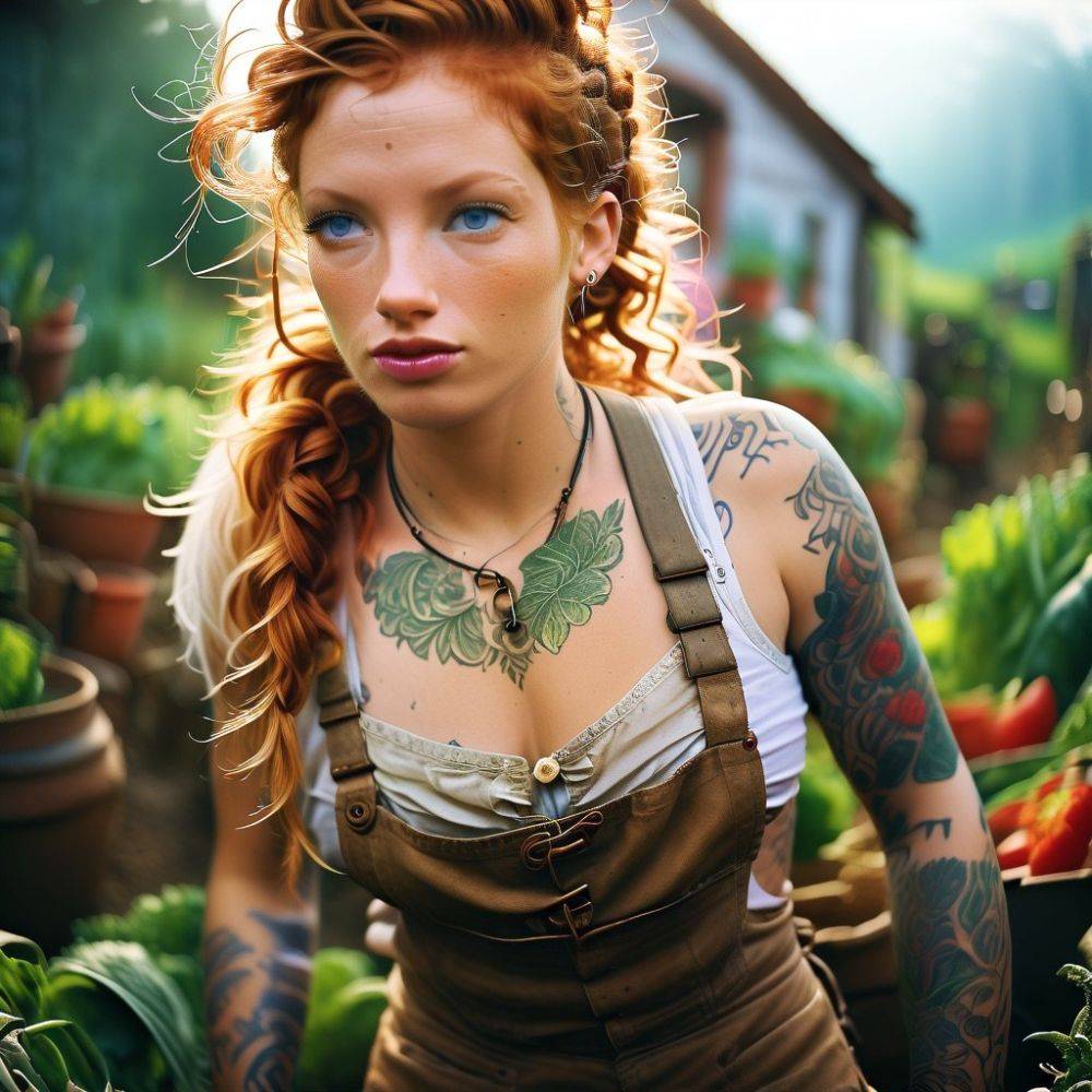 ??‍? Shelby Lastname - Gardening (AI Generated) - #3