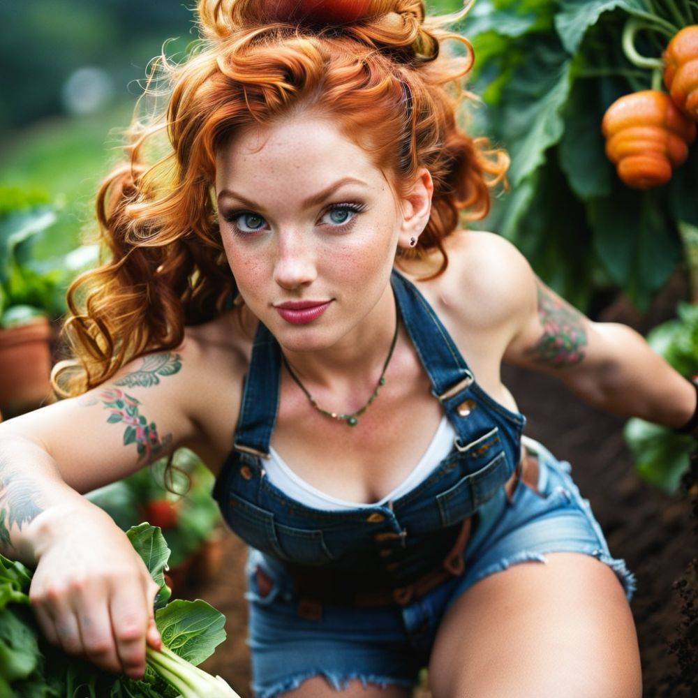 ??‍? Shelby Lastname - Gardening (AI Generated) - #17