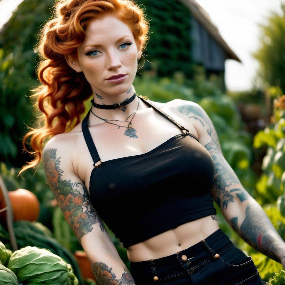 ??‍? Shelby Lastname - Gardening (AI Generated) - #4