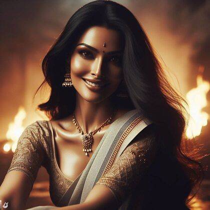 Indian Warrior Woman - #6