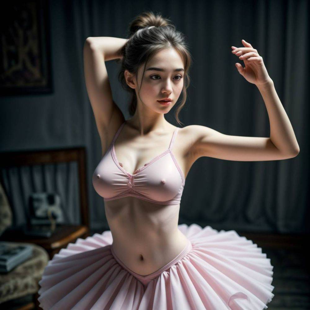 AI - girl dressed in ballet - #25