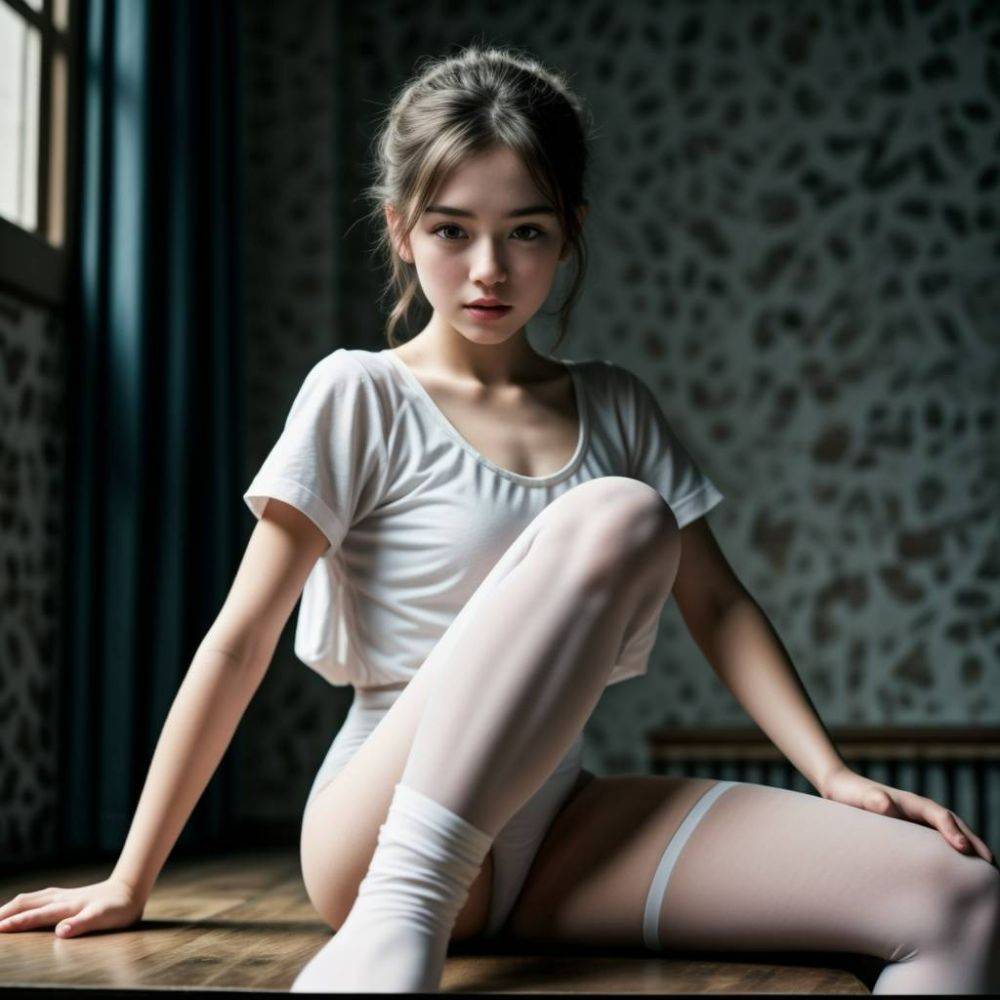 AI - girl dressed in ballet - #1