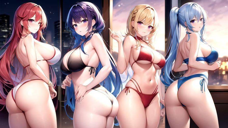 Ai anime big ass - #3