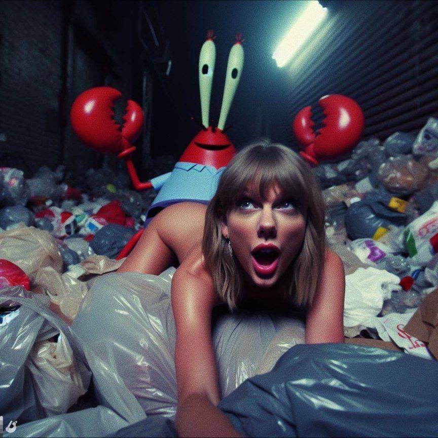 Taylor Swift Ai: SpongeBob version (and Mr.Krabs) - #1