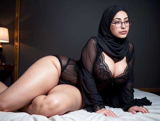 AI Nerdy Pakistani Hijabi - #5