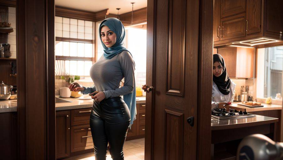 AI Nerdy Pakistani Hijabi - #6