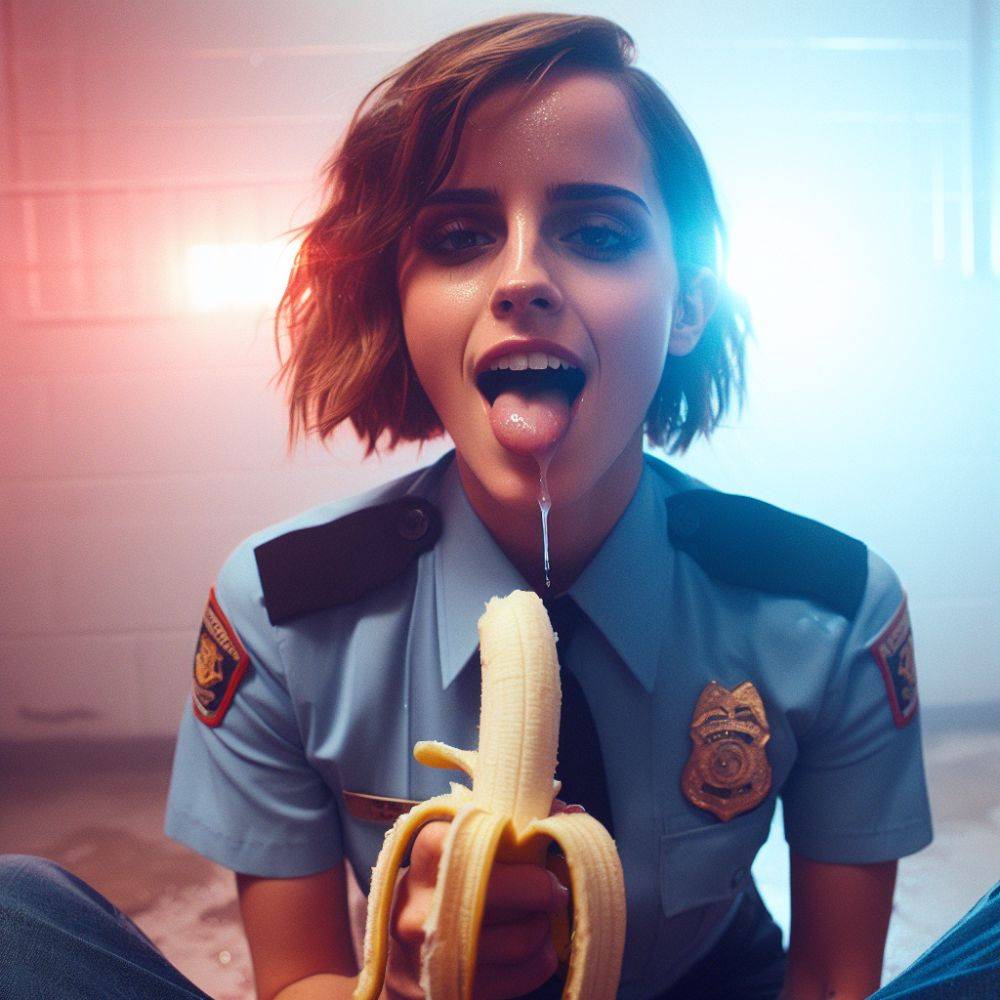 Caught by Officer Emma Watson! (AI) - #1