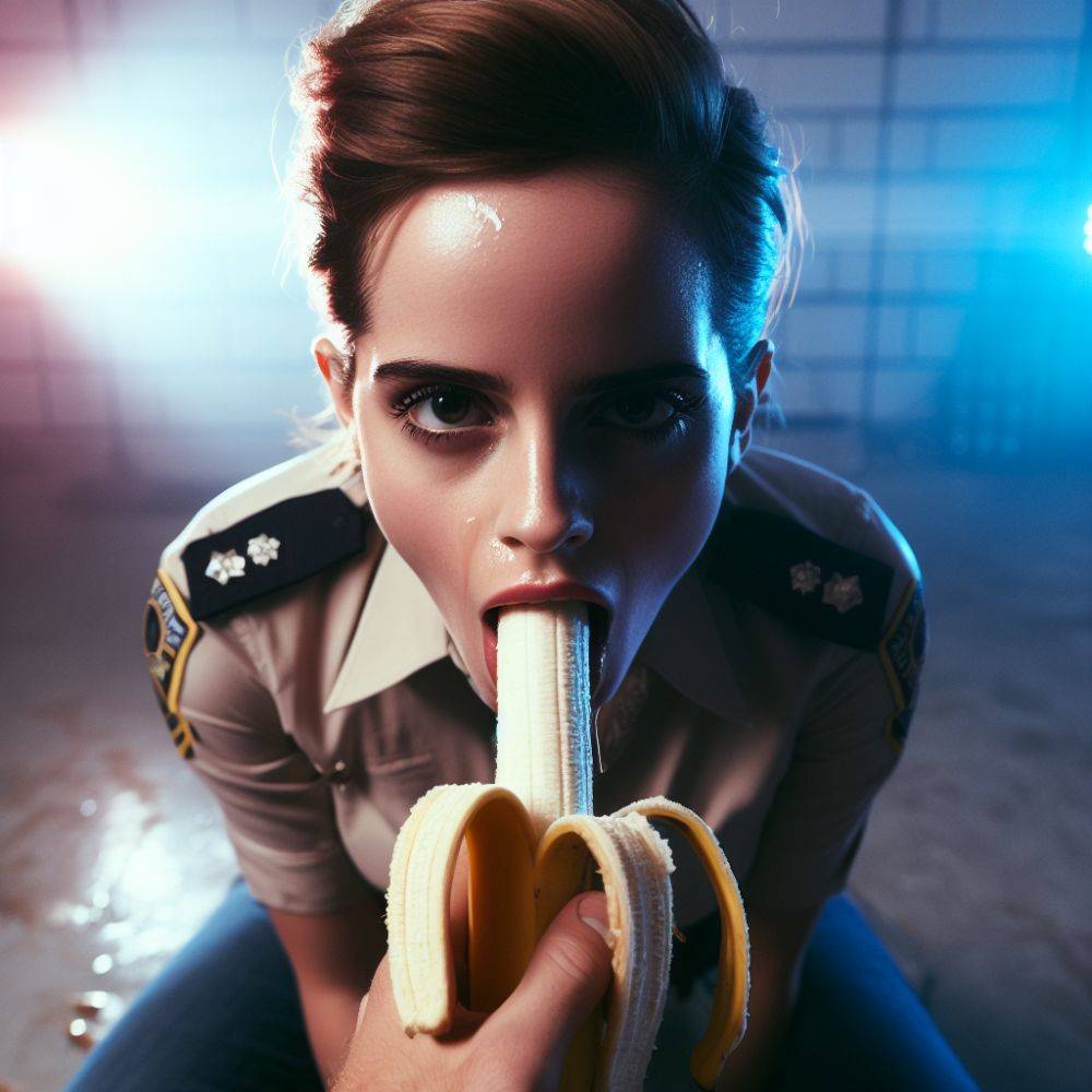 Caught by Officer Emma Watson! (AI) - #9